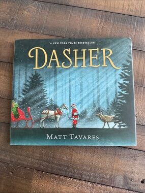 Dasher by Matt Tavares - Illustrated Hardcover Holiday Book NY Times Bestseller